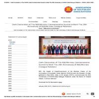 Delhi Declaration of The ASEAN