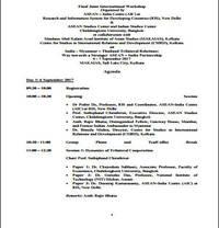  Workshop on India