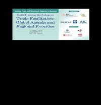  Sixth Training Workshop on Trade